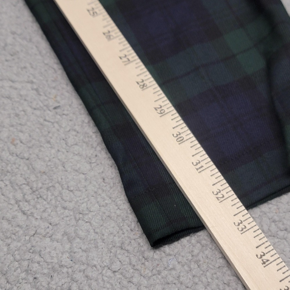 Vineyard Vines Pants Mens 32x32 Green‎ Blackwatch Plaid Slim Fit Cotton Chino - Picture 6 of 11